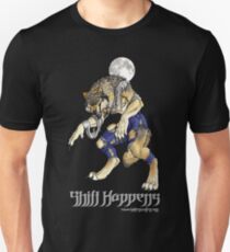 "Shift Happens" Full Moon Werewolf Unisex T-Shirt