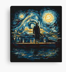 Starry Fall (Sherlock) Canvas Print
