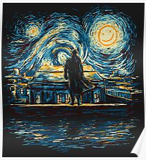 Starry Fall (Sherlock) Poster