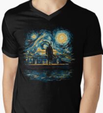 Starry Fall (Sherlock) Men's V-Neck T-Shirt