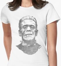 Franky goes to the Hollywood Cemetary Women's Fitted T-Shirt
