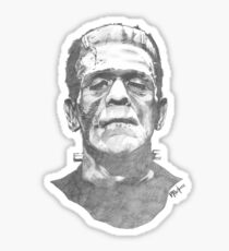 Franky goes to the Hollywood Cemetary Sticker