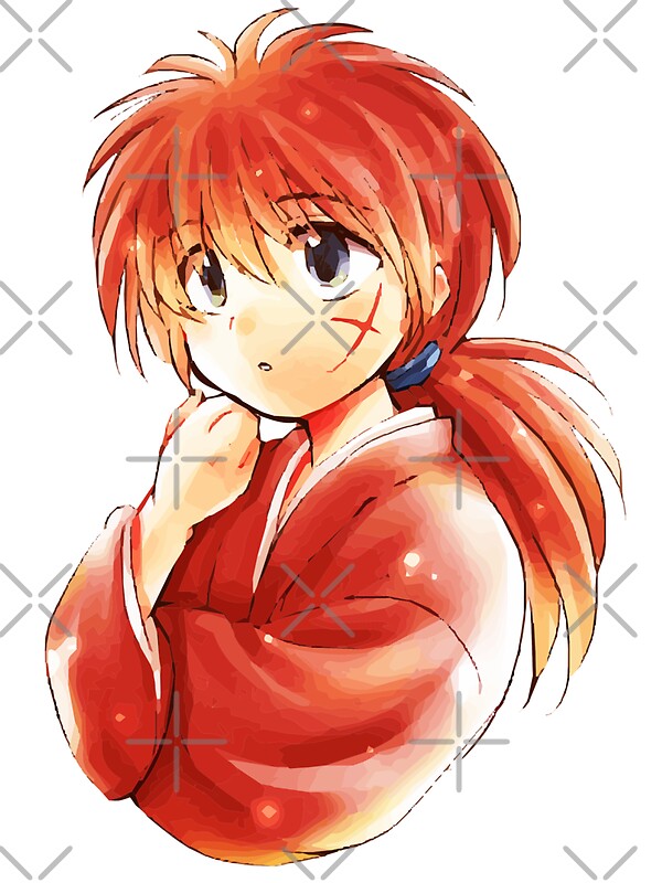 quot cute samurai x quot stickers by chibicuty redbubble inuyasha christmas