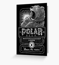 Polar Beer Greeting Card