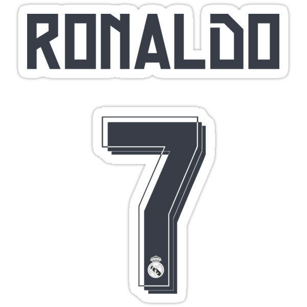 "ronaldo #7" Stickers by sambalado  Redbubble