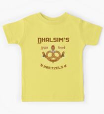 Street Vendor 2- Dhalsim's yoga fired Pretzels Kids Tee