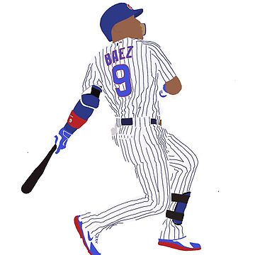 Javier Baez - Puerto Rico baseball card Sticker for Sale by