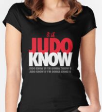 Judo Know Women's Fitted Scoop T-Shirt