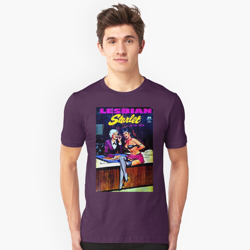 "Lesbian Starlet" Slim Fit T-Shirt