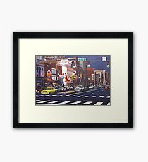 Downtown Nashville Framed Print