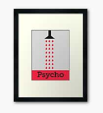 Minimal Psycho Print Framed Print