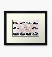 Best of British Framed Print