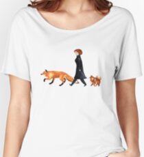 Fox & Dana Women's Relaxed Fit T-Shirt