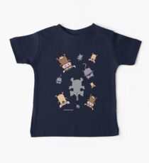 Raining cats and dogs and cows and elephants Baby Tee