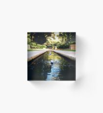Formal Gardens Acrylic Block