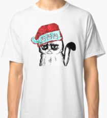 Christmas Cat Classic T-Shirt