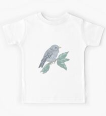Vintage colored bird Kids Tee