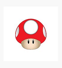 Nintendo Mushroom Photographic Print