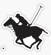 Polo Pony Silhouette Sticker