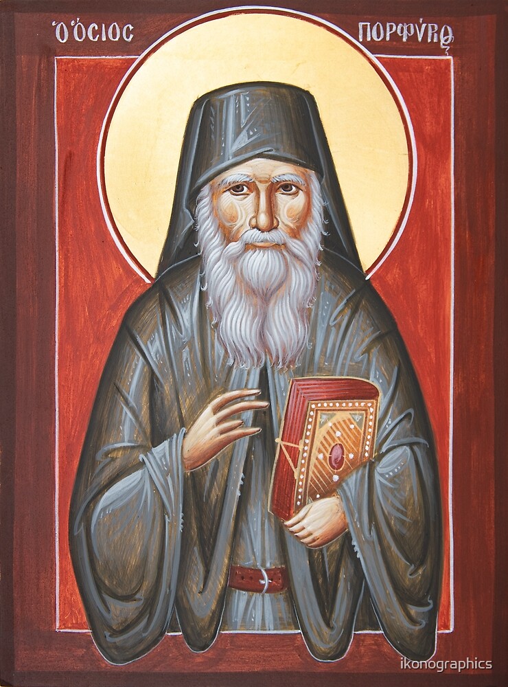 St Porphyrios by ikonographics