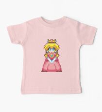 Pixel Peach 32-bit Baby Tee