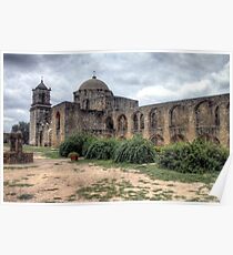 Mission San Jose - San Antonio, Texas Poster