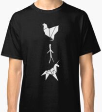 Blade Runner - Origami (Dark) Classic T-Shirt