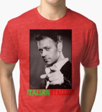 ITALIAN STALLION - ROCCO SIFFREDI Tri-blend T-Shirt
