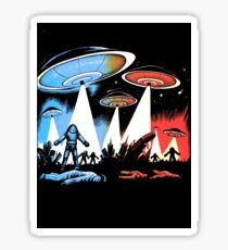 Earth Vs The Flying Saucers Sticker