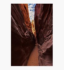 Spooky Gulch Slot Canyon Photographic Print