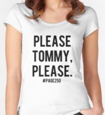 page 250: A STUDY IN PAIN Women's Fitted Scoop T-Shirt
