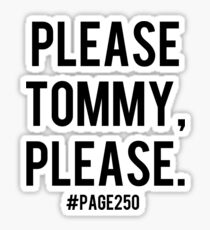 page 250: A STUDY IN PAIN Sticker