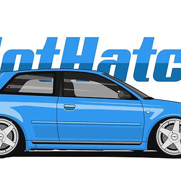AUDI A3 8L  Sticker for Sale by shketdesign