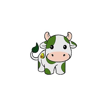 Avocado Cow | Sticker