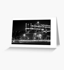 Intersection and cars Greeting Card
