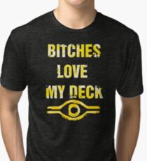 Yu Gi Oh Bitches Tee Tri-blend T-Shirt