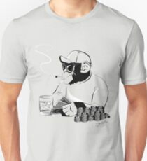 Chimp poker Unisex T-Shirt