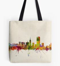 San Francisco City Skyline Tote Bag