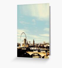 sherlock's london Greeting Card