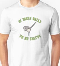 60th Birthday Golf Humor Unisex T-Shirt