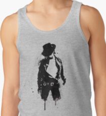 Camisetas de tirantes para hombre Retrato de tinta de Michael Jackson