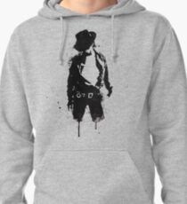 Michael Jackson ink Portrait Pullover Hoodie