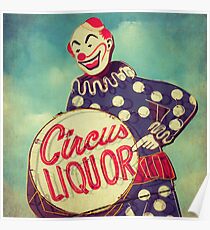 Circus Liquor Poster