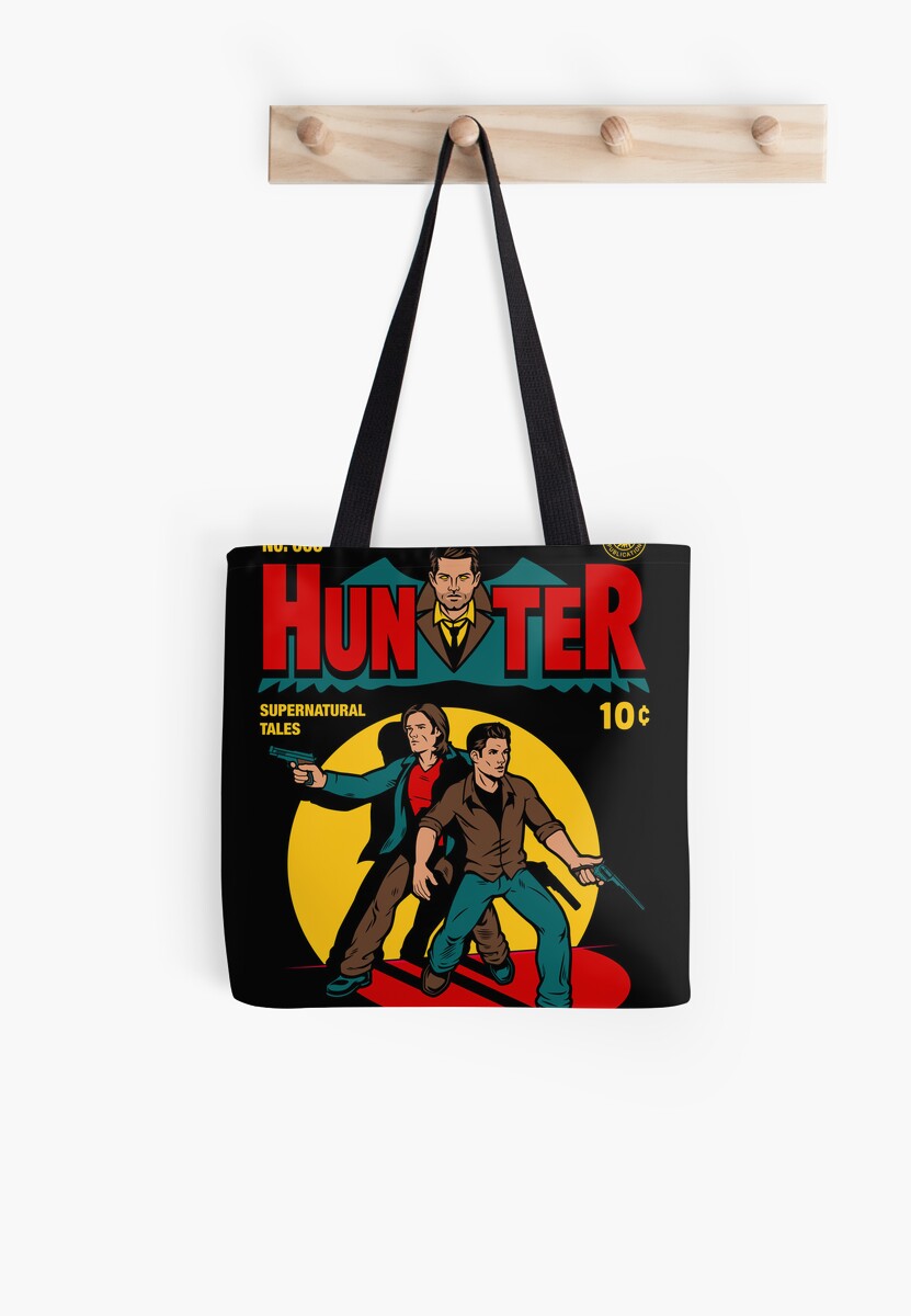 Hunter Comic Tote Bag