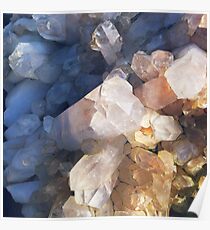 Quartz Kristall Poster
