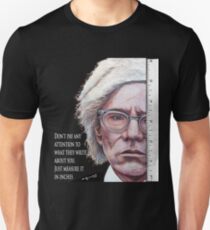 Advice from Warhol Unisex T-Shirt
