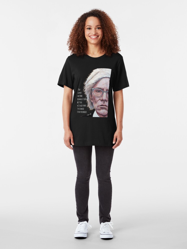 Alternate view of A. Warhol Slim Fit T-Shirt