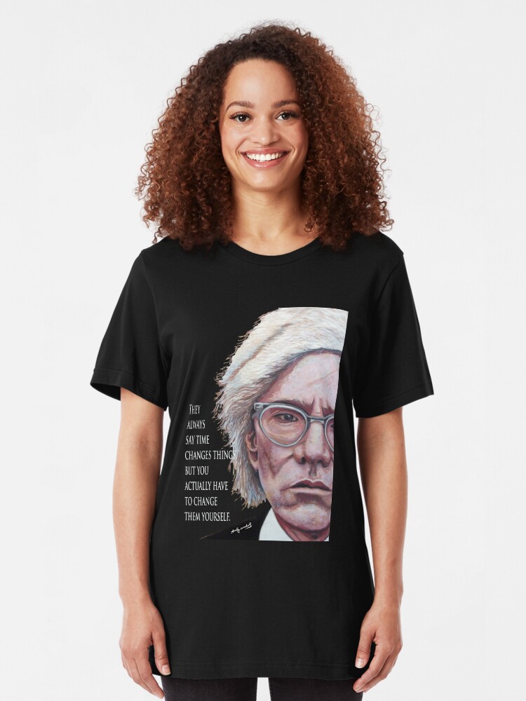 Alternate view of A. Warhol Slim Fit T-Shirt
