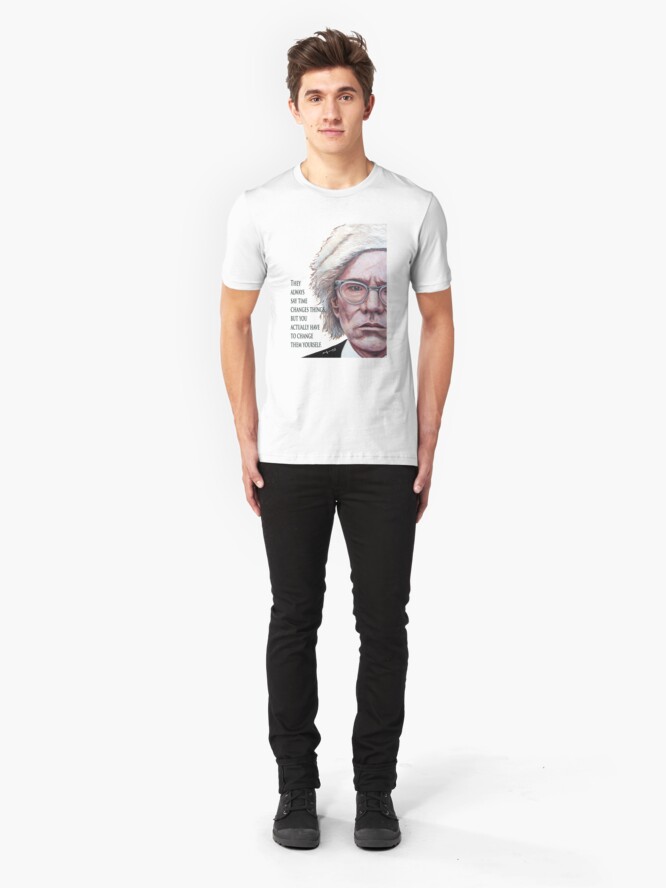 Alternate view of A. Warhol Slim Fit T-Shirt