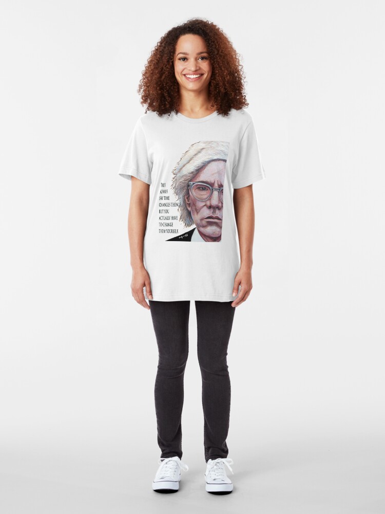 Alternate view of A. Warhol Slim Fit T-Shirt